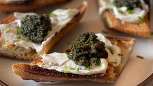 Caviar Brunch Crostini