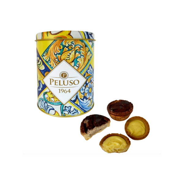 tin of peluso mini tarts