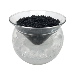 Martini Glass Server Caviar